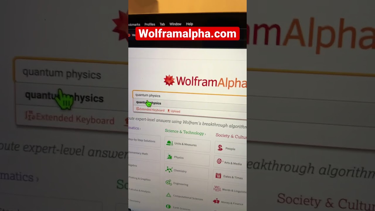 Unlock the Power of Expert-Level Knowledge with WolframAlpha.com #ai