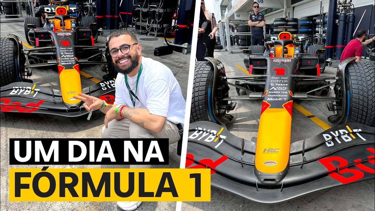 um dia nos BASTIDORES do GP SÃO PAULO de  FÓRMULA 1