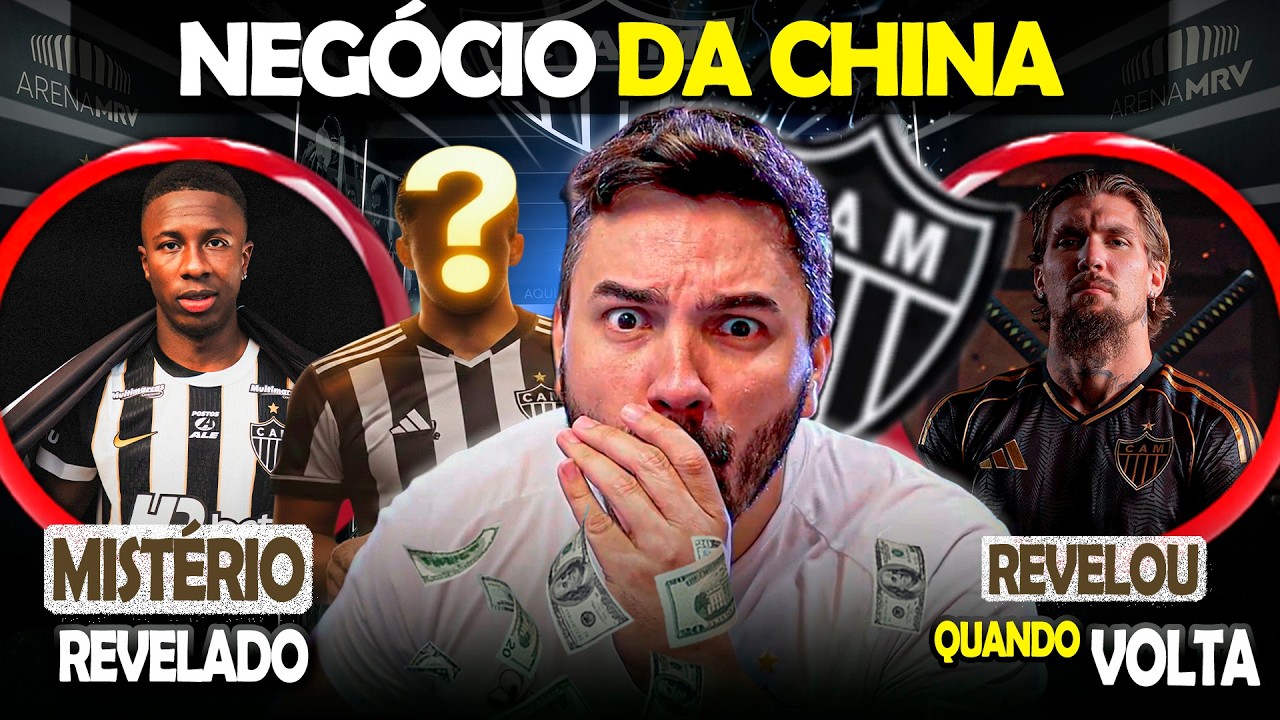 🤨 GALO FAZ NEG&Oacute;CIO DA CHINA 🔥 MIST&Eacute;RIO REVELADO NO ATL&Eacute;TICO 😮 REVELOU QUANDO LYANCO VOLTA | #galo