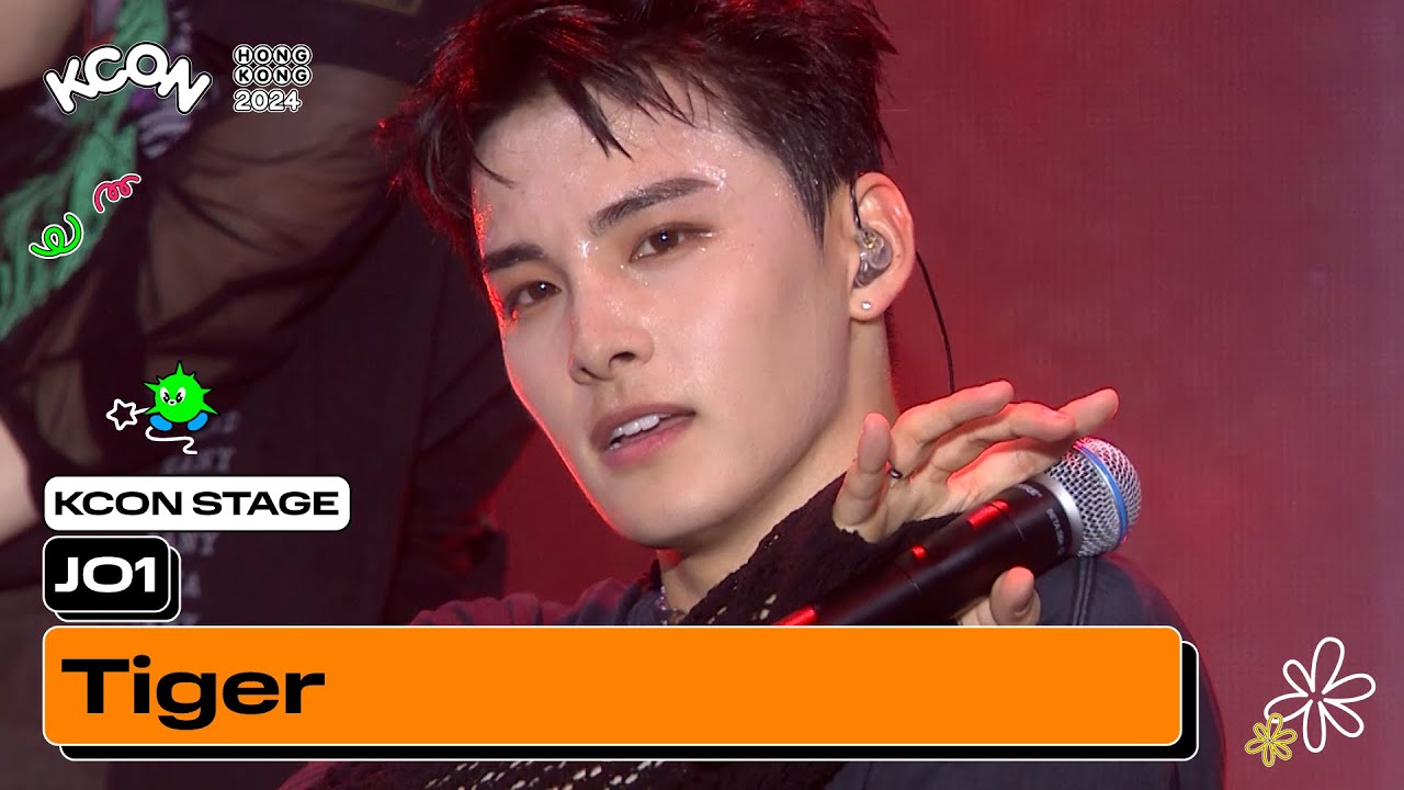 JO1 (제이오원) - Tiger (Korean Ver.) | KCON STAGE | KCON HONG KONG 2024