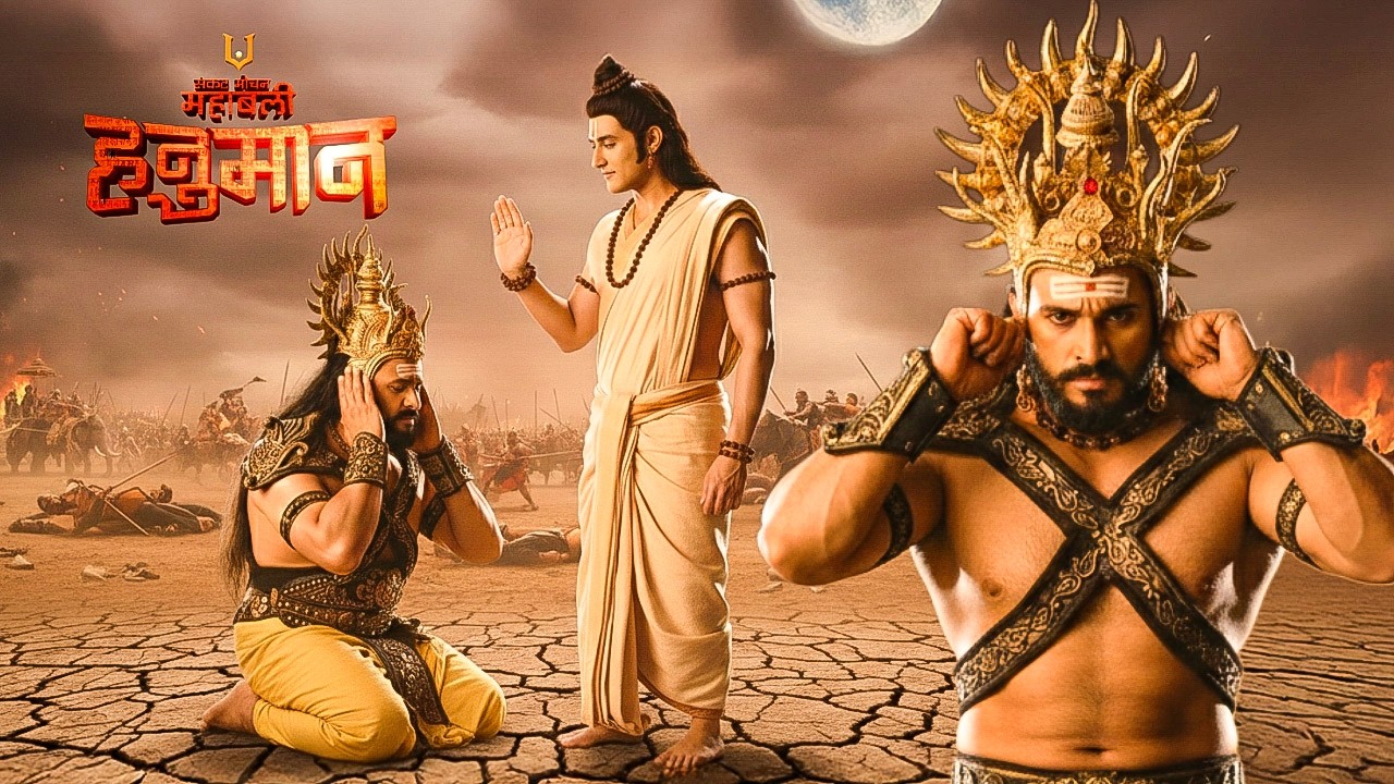 युद्ध के बीच रावण ने कान पकड़कर श्री राम से मांगी माफ़ी! || Sankat Mochan Mahabali Hanuman ||