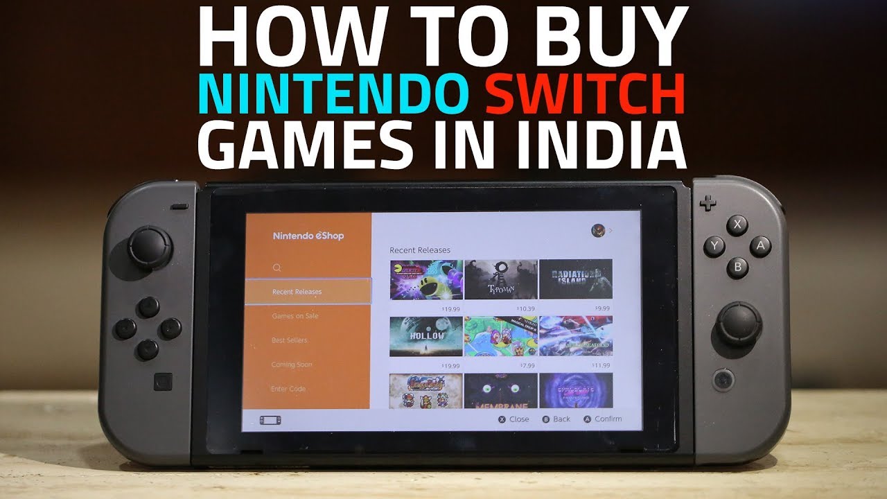 How to Buy Nintendo Switch Games in India