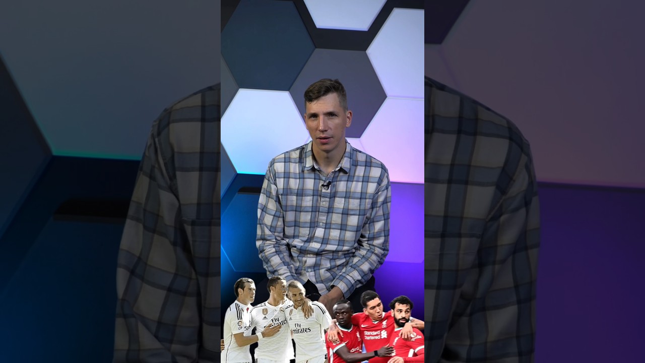 Лучшие ТРИО в истории футбола 🤯 #футбол #реалмадрид #роналду
