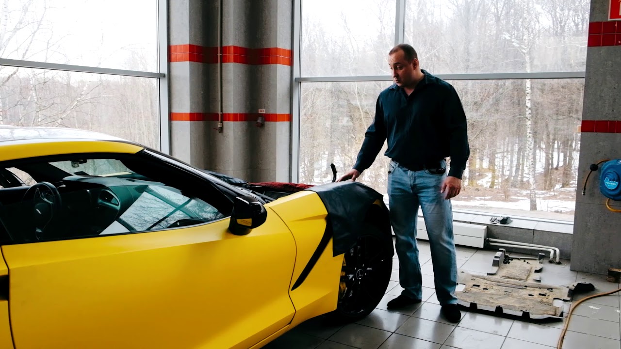 Chevrolet Corvette ремонт двигателя
