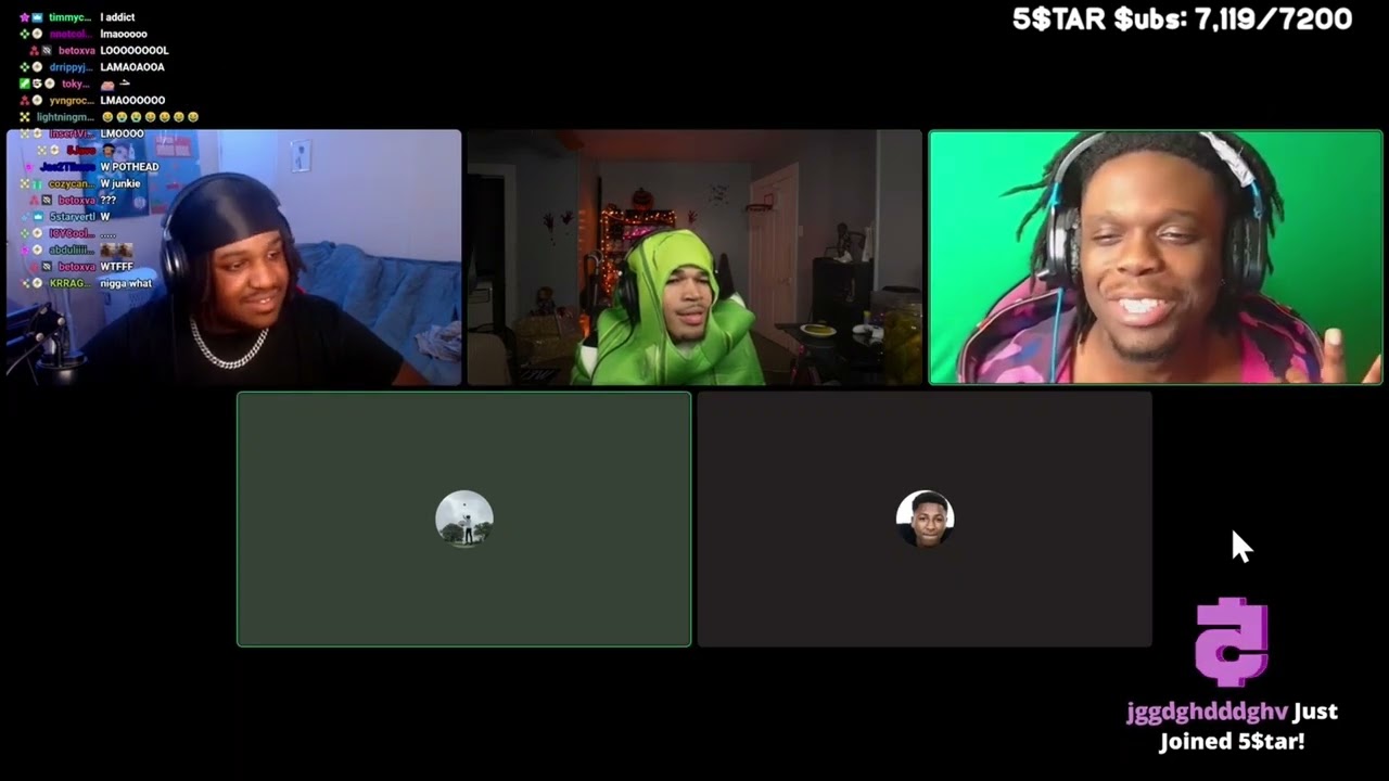 PlaqueBoyMax Dcharles Gaws Corey & Tae  Late Night Discord Calls
