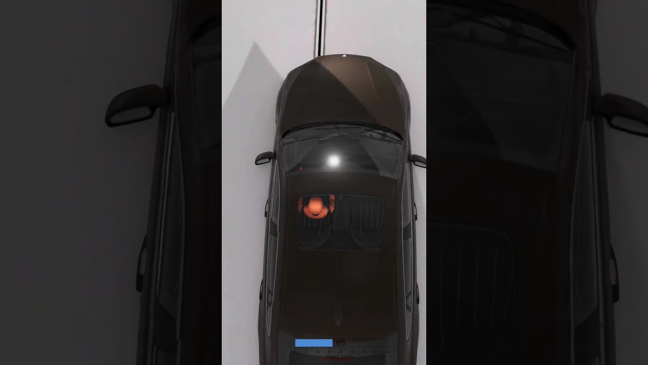 The Road Bully Meets Its Match! BMW X6 Crash Test Simulation 