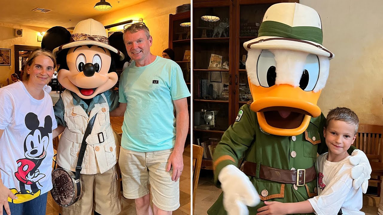 We Had Lunch With Donald Duck & Mickey Mouse! 😍 | The Radford Family