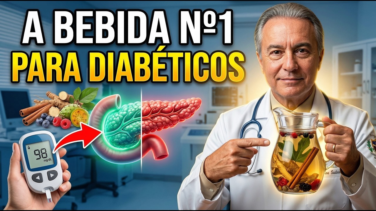 A BEBIDA Nº1 Para DIABÉTICOS — MÉDICOS Explicam Por Quê