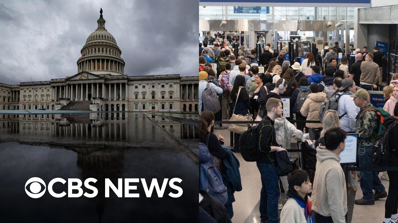 Congress heads home for recess as long TSA lines continue