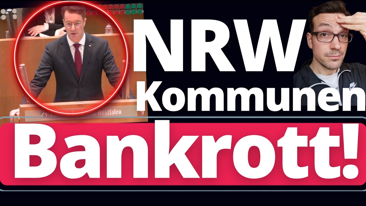 NRW Kommunen vor der Pleite! Exakt wie in Stuttgart! Regierung v&ouml;llig ratlos!