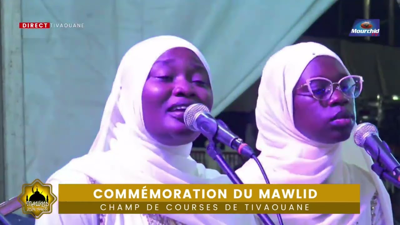 🔴Nuit du Mawlid - Nouniya avec Firqatu Tawfiq jr