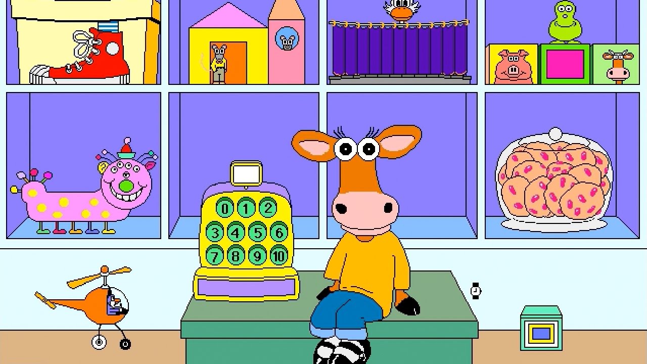Millie's Math House Gameplay - Old Macintosh Game