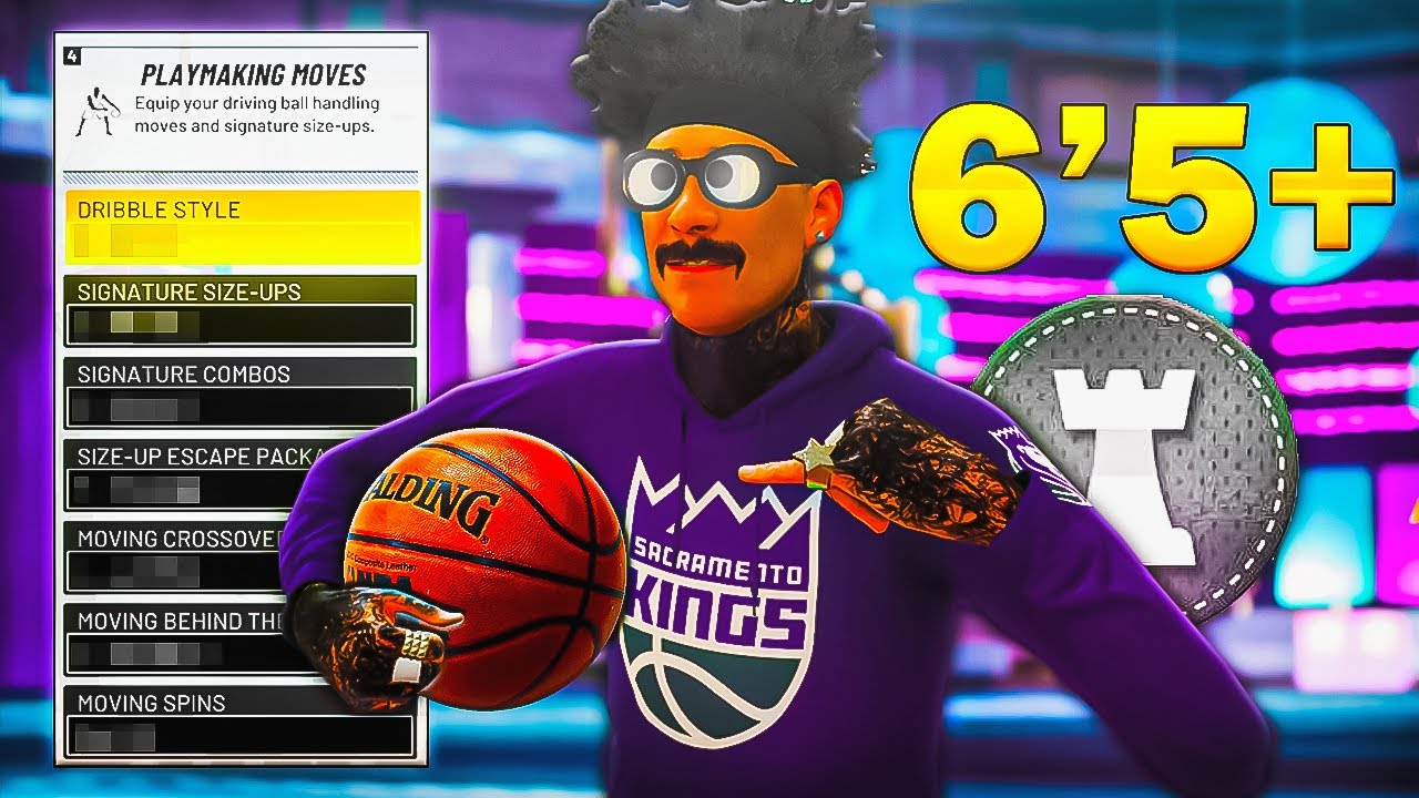 BEST DRIBBLE MOVES FOR TALL GUARDS 6’5 AND UP IN NBA 2K22 + FASTEST DRIBBLE MOVES TO GET OPEN 2K22!