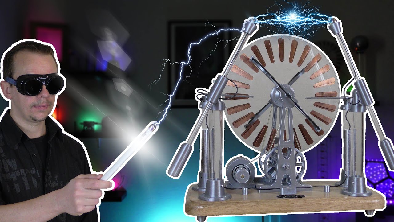 ⚡️ Machine ELECTROSTATIQUE de WIMSHURST ! ⚡️ [2/2]
