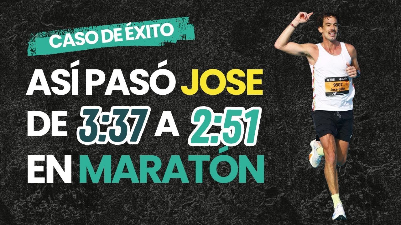 Caso Éxito Jose Cabo Sub 3h Maratón⚡Train&Food