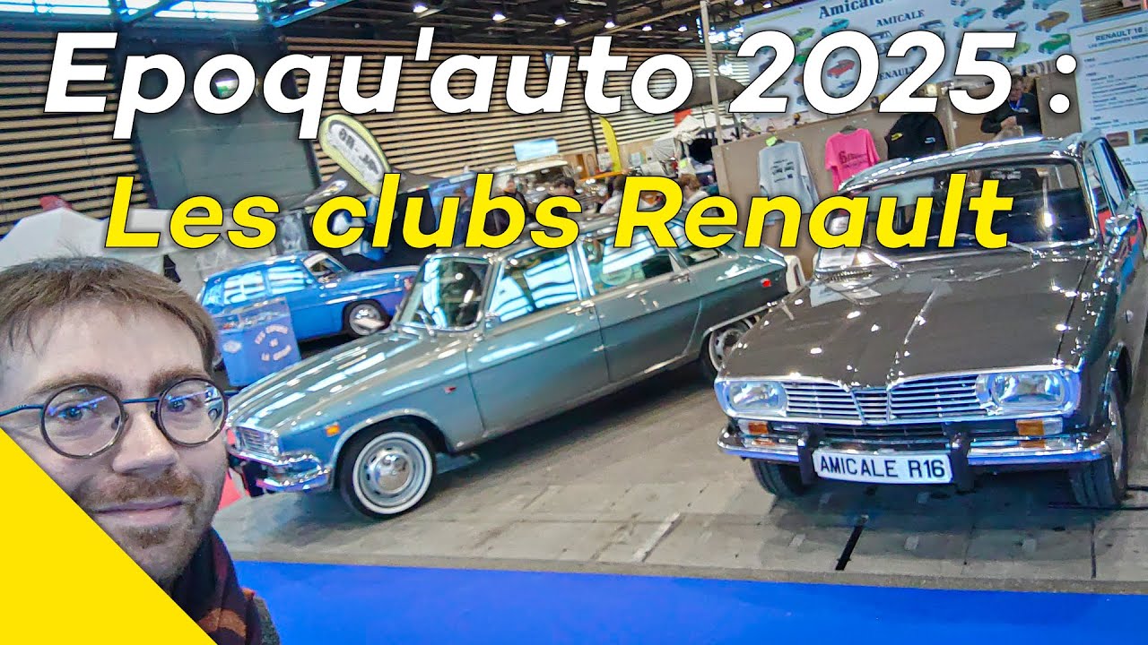 Epoqu'auto 2025 : les clubs Renault (bonus exclu R16 !)