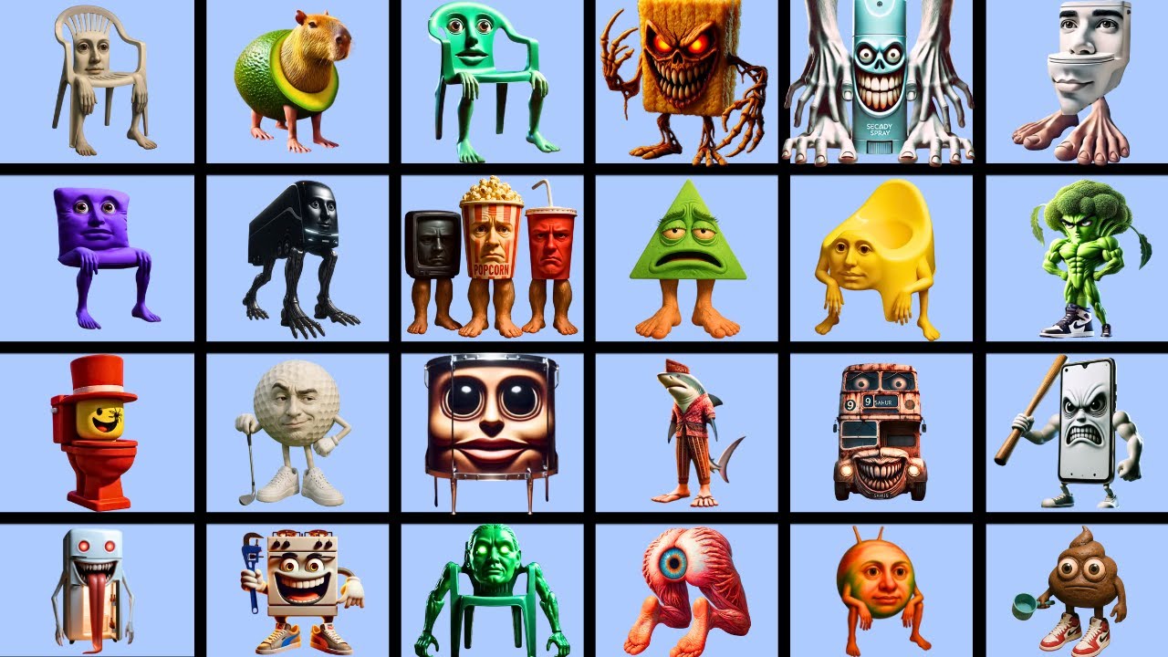 150 Brainrots in Minecraft Comprassion - Big Compilation