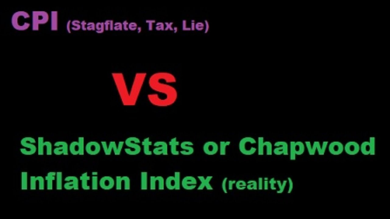 Inflation Reality: CPI vs ShadowStats & Chapwood Inflation Index