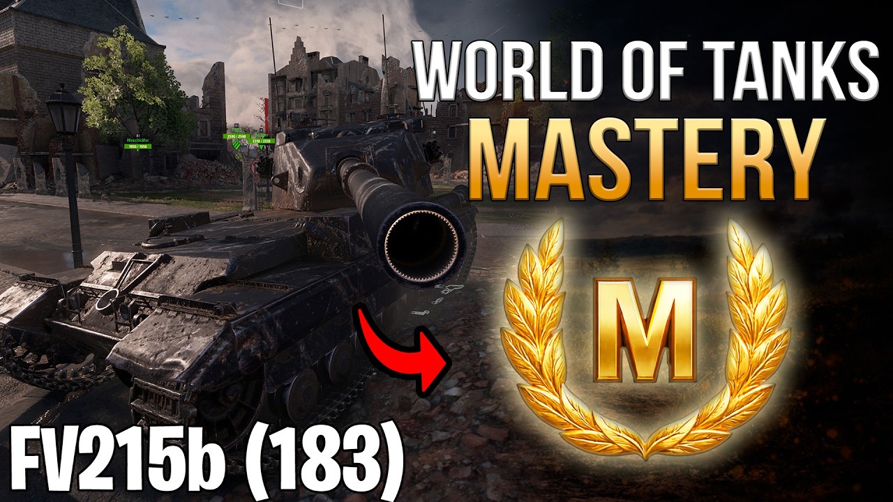 FV215b (183) 6 KILLS & +9K DAMAGE in Berlin | WoT Mastery