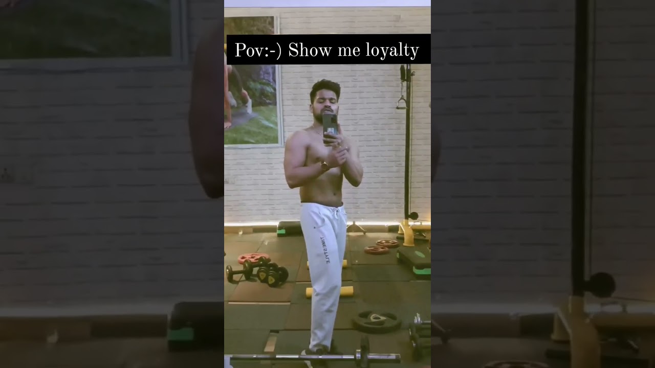 Pov- Show me loyalty , i will show you the true meaning of love :-)