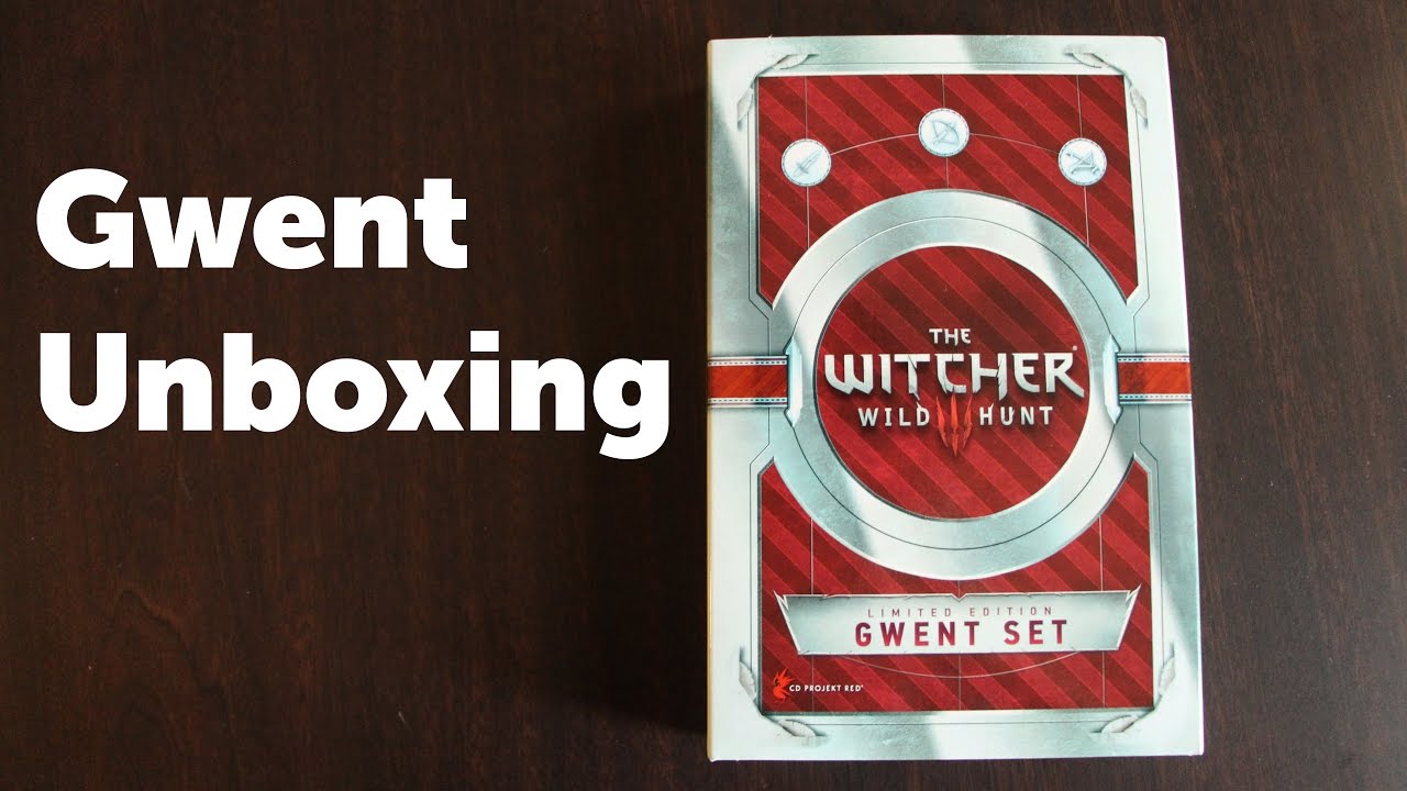 ASMR Gwent unboxing
