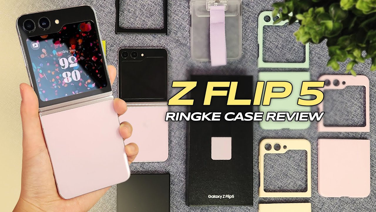 Checking out the Ringke Collection for the Galaxy Z Flip 5!!