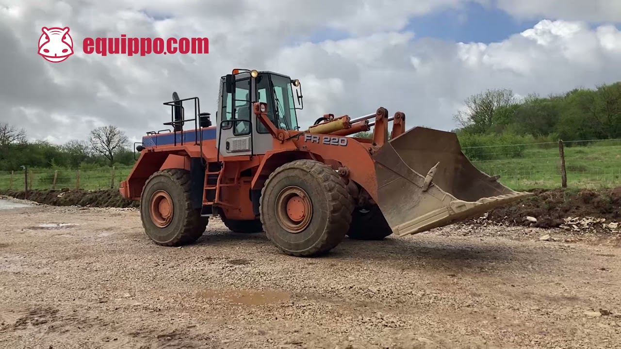 Used 1995 - Fiat-Hitachi FR220 | Used Wheel Loader | equippo.com | Used heavy equipment