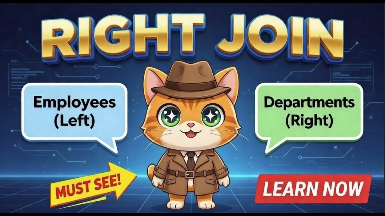Day 6 | SQL | RIGHT JOIN Explained Simply ✅