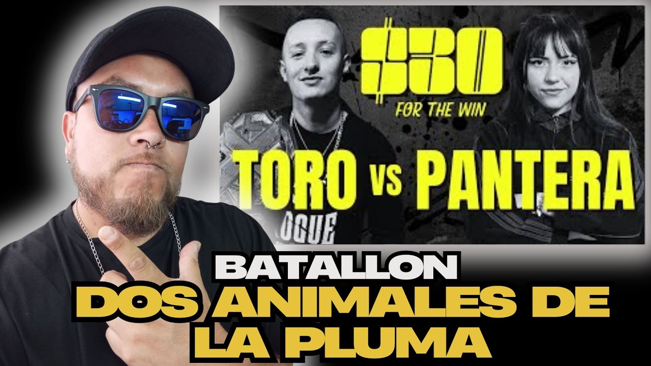 Reacción  30 for the win - TORO vs PANTERA - Un real batalla de dos animales de la pluma
