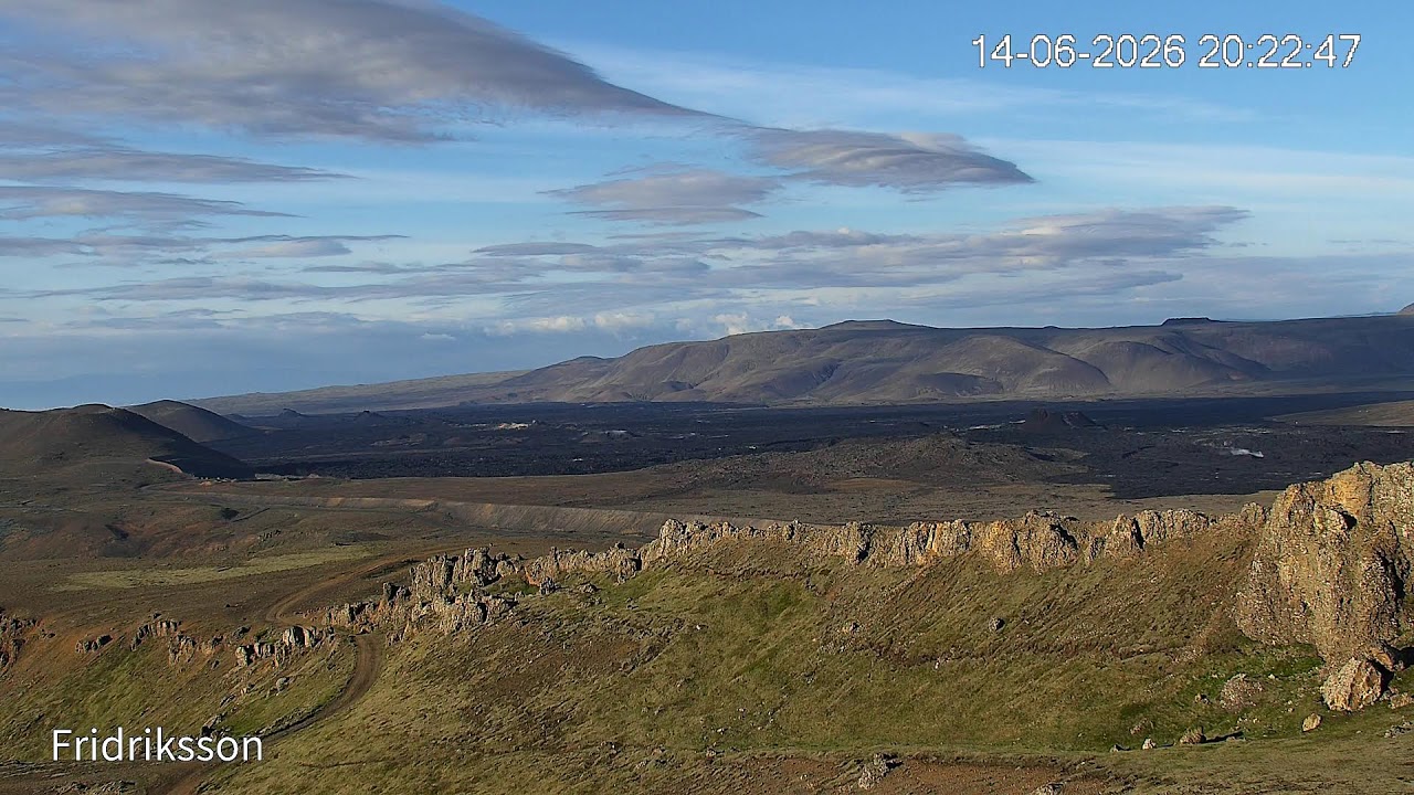 🔴 Live: 24/7 Iceland Volcanic Eruption at &THORN;orbj&ouml;rn
