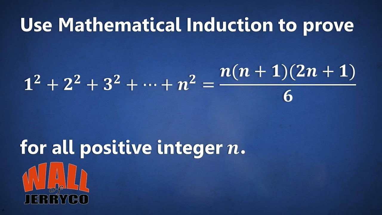 Proving Summation Formula using Mathematical Induction Example 2
