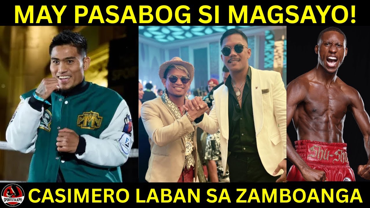 Magsayo biglang IBA na ang Kalaban! | Casimero LALABAN sa Zamboanga kay Eumir Marcial Promotions