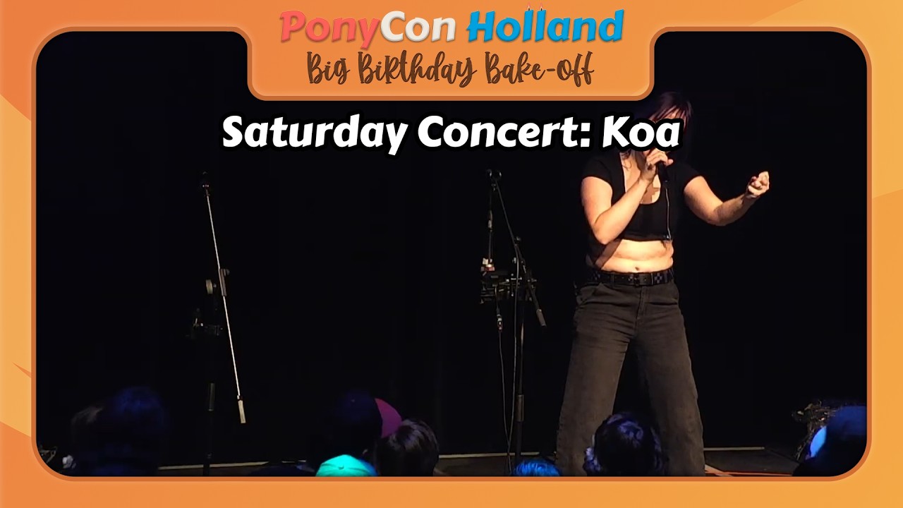 PonyCon Holland 2025 - Saturday Concert: Koa
