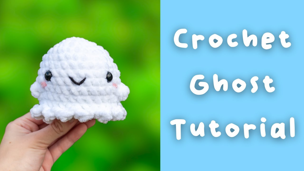 Crochet Ghost Tutorial - Free Amigurumi Pattern How To