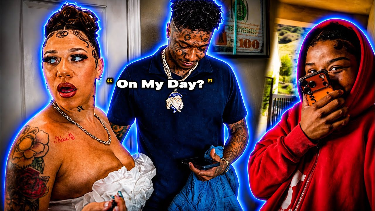 Chrisean Rock PULLS UP To Blueface&rsquo;s House On Nevaeh&rsquo;s Baby Shower Day