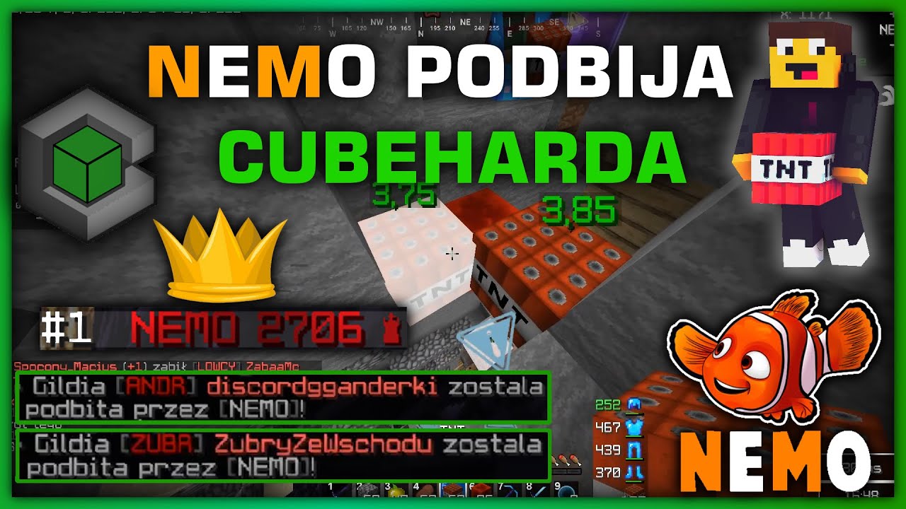 NEMO PODBIJA CUBEHARDA