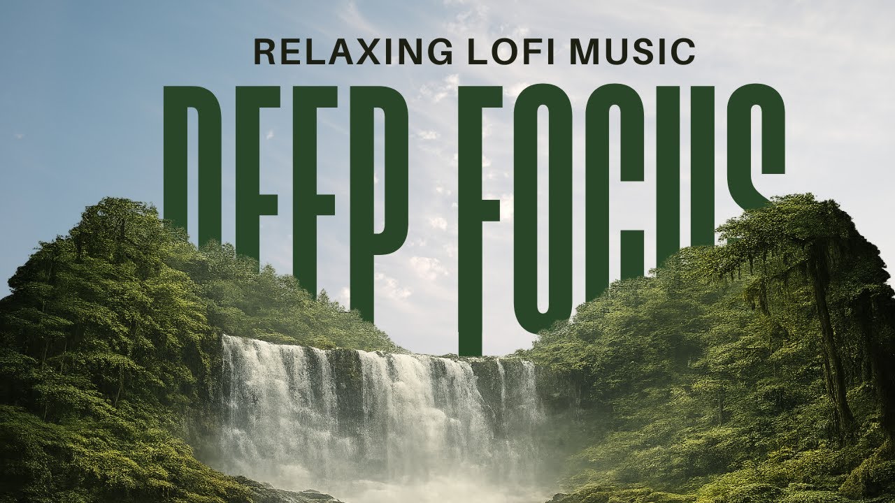 CALM WATERFALL LOFI INSTRUMENTAL FOR FOCUS AND RELAXATION