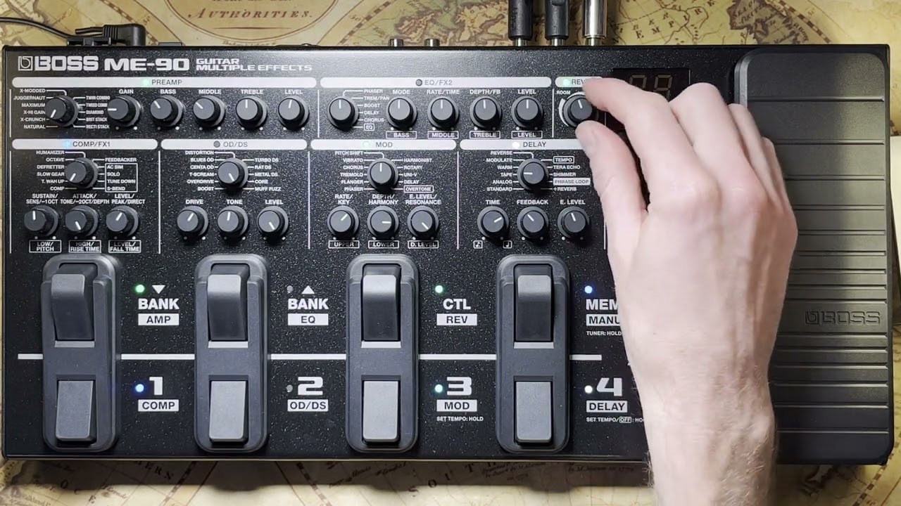 BOSS ME-90 - Quick Test