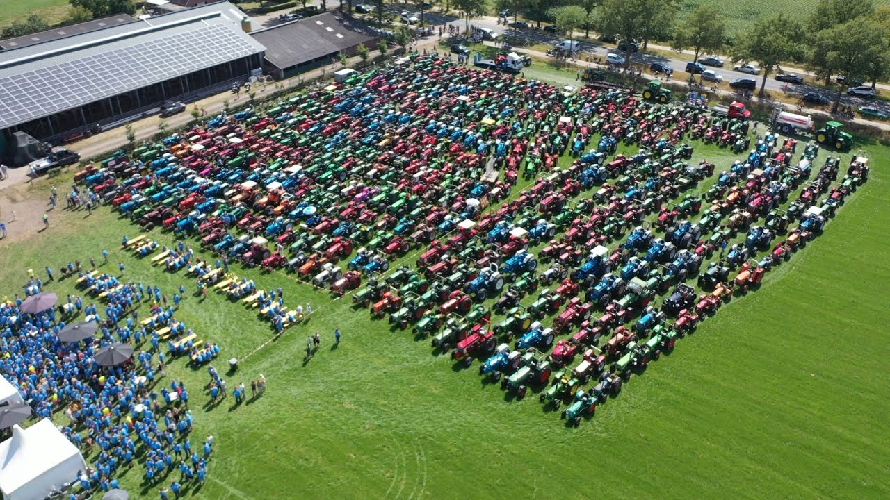 500+ Oldtimer tractors | T.O.T. Rit Boekel 2022