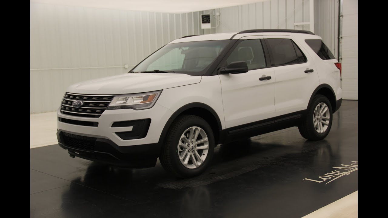 Базовая комплектация Ford Explorer 2016 года: стандартное оборудование и доступные опции