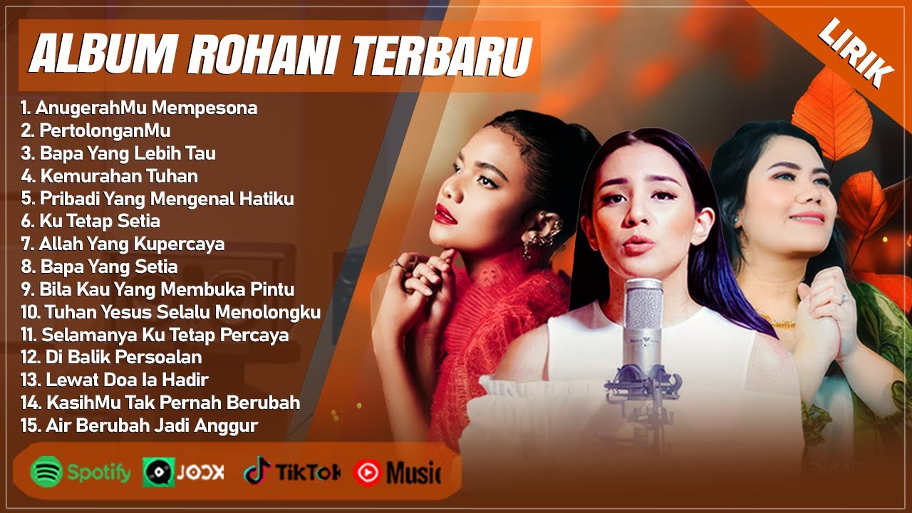 LAGU ROHANI ANGEL PIETERS, REGINA PANGKEREGO & CITRA SCHOLASTIKA FULL ALBUM TERBARU 2024 (LIRIK)