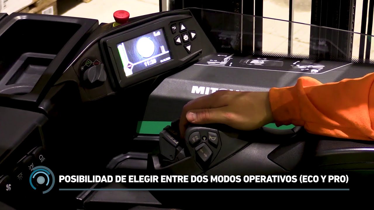 SENSIA ES - CARRETILLA RETRÁCTIL ELÉCTRICA LIGERA