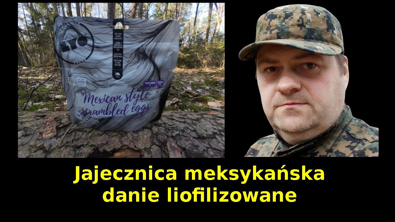 LyoFood - Jajecznica meksykańska - danie liofilizowane