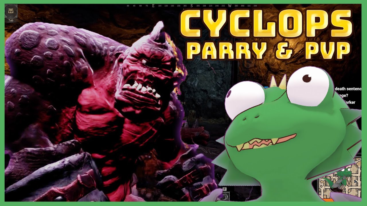 Parrying Cyclops in High Roller Goblin Cave | Dark and Darker