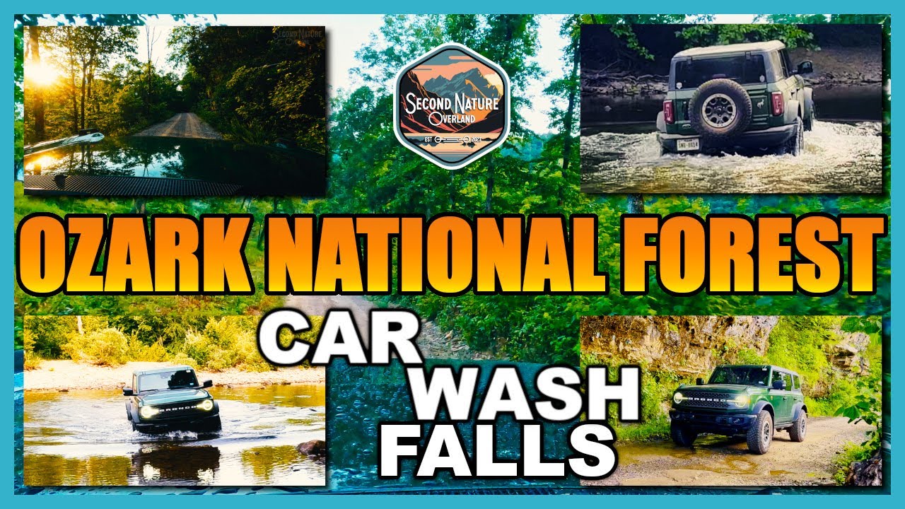 Destination: Car Wash Falls in the Ozark National Forest (New Ford Bronco)