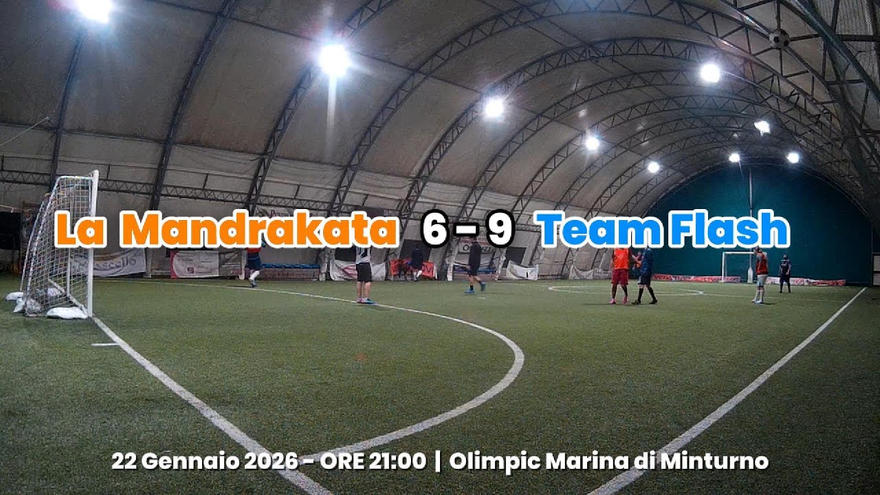 La mandrakata cade! Finisce 6 - 9! Marina di Minturno (LT) - 22 gen 2026