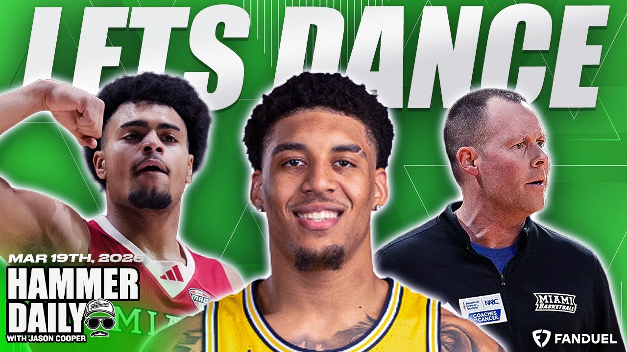 March Madness + NHL Thursday Best Bets | Hammer Daily | Presented By FanDuel