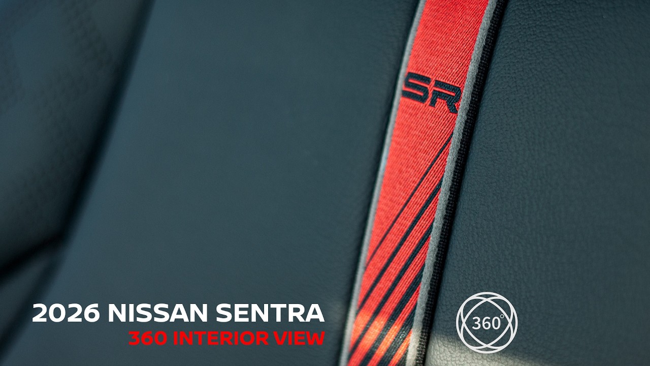 2026 Nissan Sentra SR Premium | 360&deg; VR Tour: Leather, Sunroof & Bose