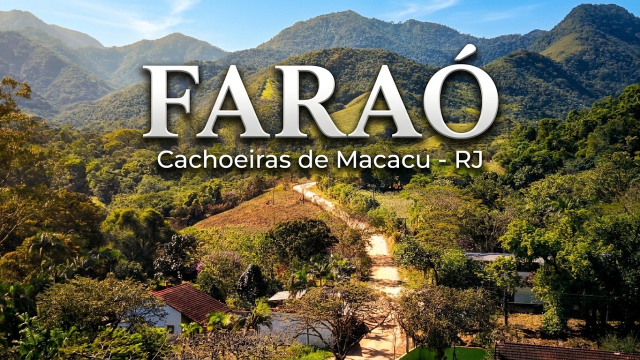 Faraó - Cachoeiras de Macacu - RJ - Voo de Drone - #farao #sanacachoeirasdemacacu #bikedrone