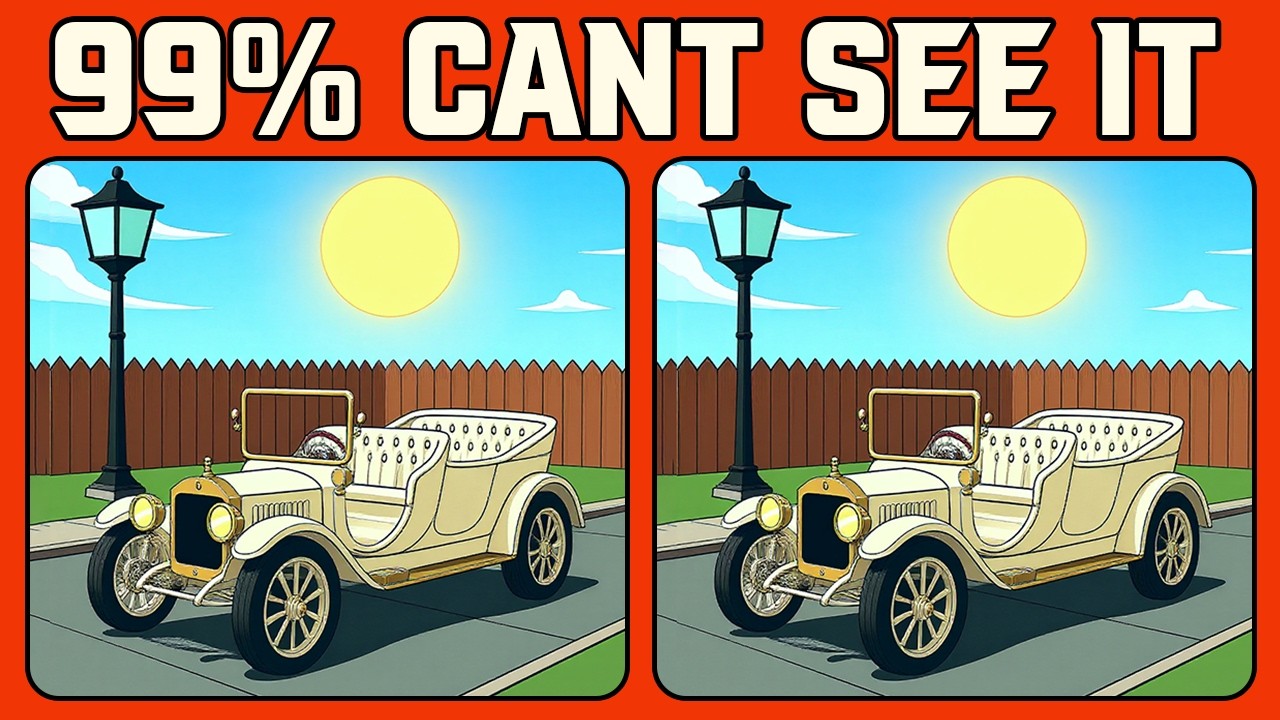 🧠🧐 Find the Differences | Nostalgia Brain Test 《Only 1% Gets Them All》#16